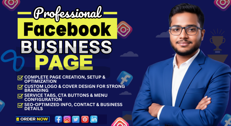 Create & Optimize Your Facebook Business Page Professionally